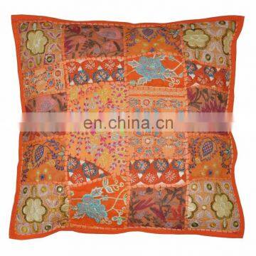 Patchwork Decor Pillow Cases Covers 16 Embroidered Ethnic Decorative Vintage Cases Indian Cushion Cover Embroidery Art Wholesale photo-4