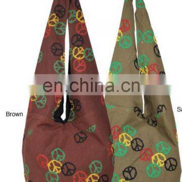 Canvas Bags for Embroider Canvas Lady Gaga Style Handbags photo-4