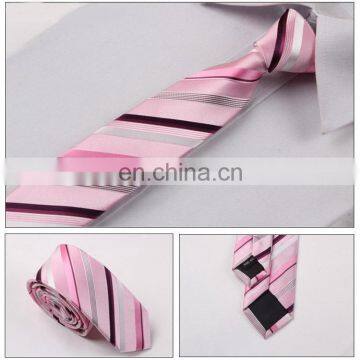 100% Men's Silk Fabric Elastic Woven Necktie