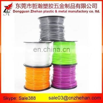 New products 43 color stock ABS PLA sample small spool filaments