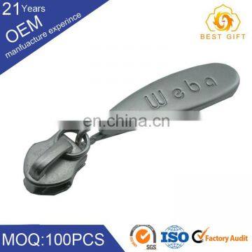 Movable Head Design Custom Metal Zipper Puller