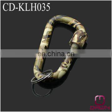 disruptive pattern locking carabiner keychain CD-KLH035