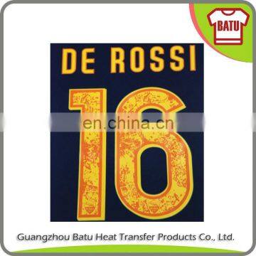 t-shirt soccer heat transfer numbers for jesery