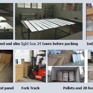 Colorwoo Led Slim Light Box for Store Decoration Advertising Display photo-5