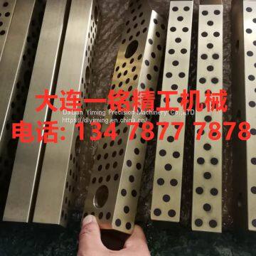 Misumi brass oil-free wear-resistant graphite slide alloy alloy self-lubricating plate copper sleeve oil-free bushing