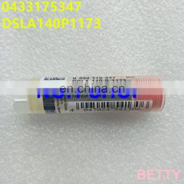 Genuine and new common rail injection nozzle of DSLA140P1173 0433175347
