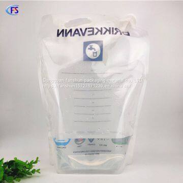 Portable Folding Transparent 10L Liquid Water Storage Bag Sports Outdoor Drinking Water Milk Suction Bag Independent Suction Bag