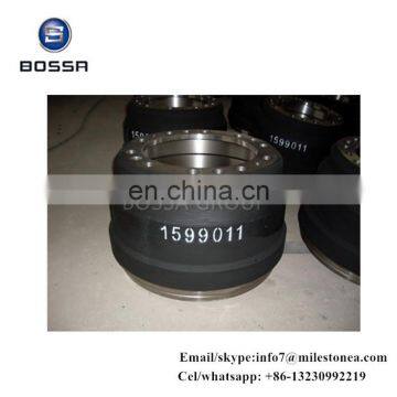 Heavy truck brake drum 1599011 for truck