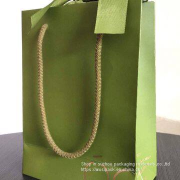 Flower Packaging Bronzing Gift Shopping Bags photo-3