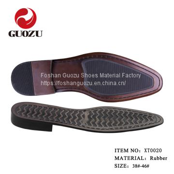 rubber sole with top lift men dress shoe sole