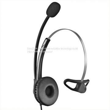 China Beien A16 RJ Telephone Call Center Headset Noise-cancelling Headset Customer Service