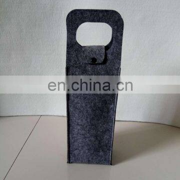 Factory Supply Customized Size Felt Drawstring Wine Bag photo-7