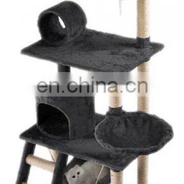 Wholesale Sisal Castle Modern Large Big Climbing Scratch Pet Scratcher Wood Condo Furniture Tower Cat Tree photo-6