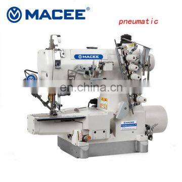 MC 600D-01CB/PUT-B DIRECT DRIVE HIGH-SPEED CYLINDER BED PNEUMATIC INTERLOCK SEWING MACHINE WITH AUTO-TRIMMER (UP)