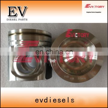 Engine rebuild kit For Cat excavator E323D C6.6 piston ring cylinder liner Full gasket kit bearing kit