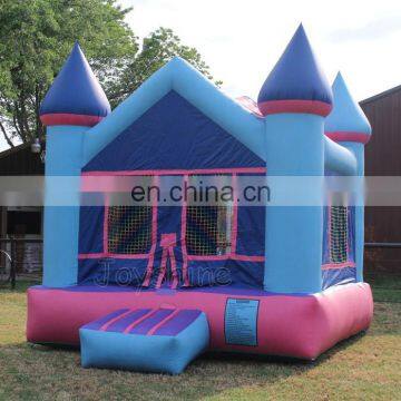 Pink and Purple Trampoline Bounce House Cheap Child Jump Inflatable Bouncer photo-2