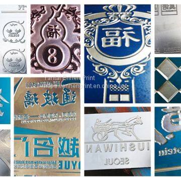 Hot Stamping Microcrystalline Photoengraving Zinc Plate photo-5