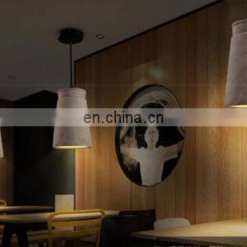 Винтажный ретро цементный креативный промышленный бетонный подвесной светильник photo-3