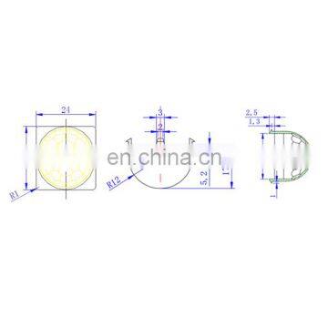 High Sensitive Human Motion Optical PIR Sensor Case Housing Fresnel Lens photo-2