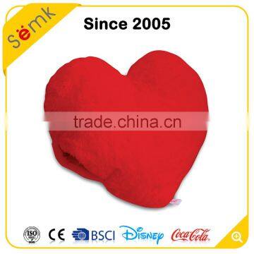 Valentine's day comfortable relaxing plush red sex heart shaped pillow cushion