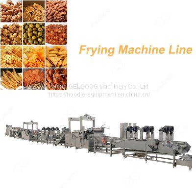 Automatic French Fries Frying Machine Line/Snacks Making Machine Line