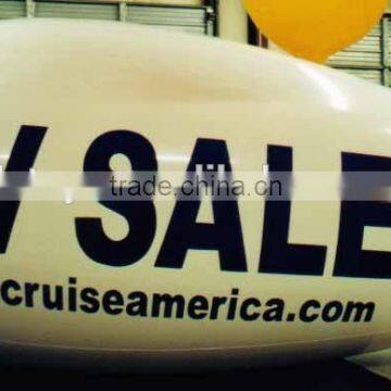 attractive huge flying inflatable advertising blimps for promotion