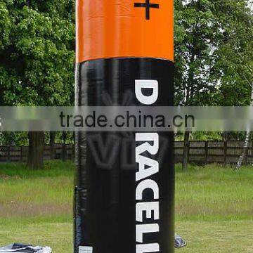 Longchuang giant inflatable battery with logo for pomotion advertising