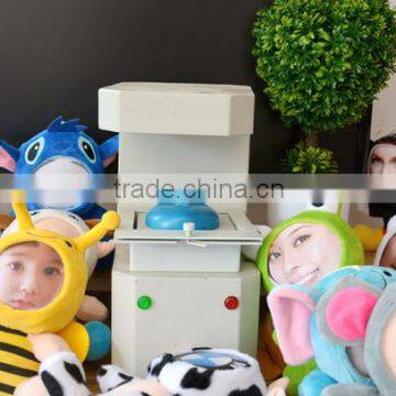 Wholesale Diy 3d Photo Face Doll Your Face Doll Print Machine Heart Rose Rabbit 14CM 3d Face Doll Maker Promotion photo-6