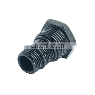 China wholesale 1/2-28 to 5/8-24 Aluminum Oil Filter Threaded Adapter