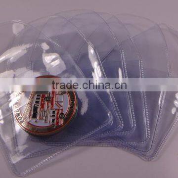 plastic coin envelope coin packing coin pouch