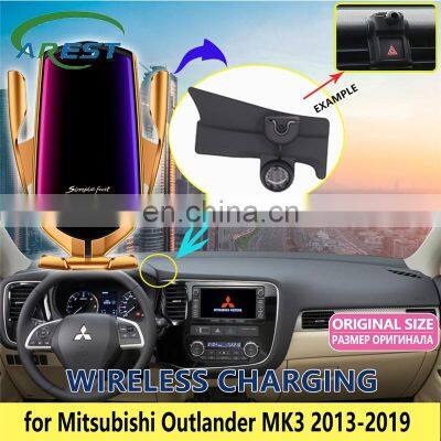 Car Mobile Phone Holder for Mitsubishi Outlander MK3 2013~2019 Telephone Stand Bracket Air Vent Accessories for iphone 2015 2016