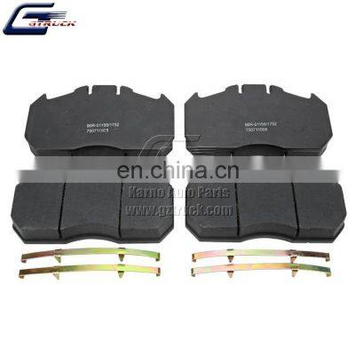 Heavy Duty Truck Parts Disc Brake Pad Kit Oem 81508205072 02996065 2996068 20535922 for IVE Truck