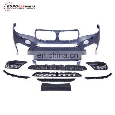 x6 F16 Bodykit m Style Front Bumper Lips Fit for F16 Rear Bumper pp Material Bady Kit F16 Facelift Kit photo-3