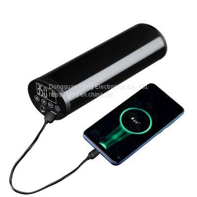 Free Custom Logo 150PSI Smart Portable Electric Wireless Mini Car Bike Tire Inflator Bicycle Air Pump photo-3