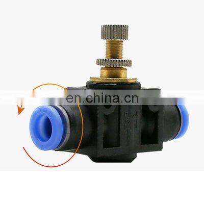 Pneumatic Throttle Flow Control Valve Tube OD 4mm 6mm 8mm 10mm Pneumatic Fittings LSA-8 LSA-10 Quick Connector Pneumatic Parts photo-4
