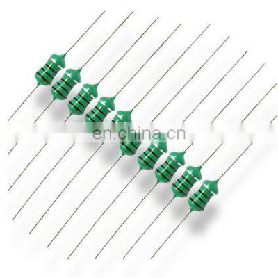 size 0305 0.22-270uH Through-hole Axial coated inductors size 0204 0.1-220uh