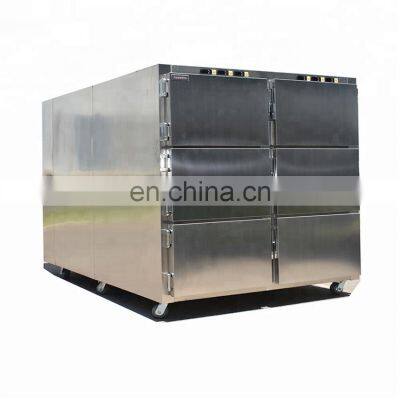 Factory 201 ss Cooler Box Germany Compressor Dead Body Freezer 6 Mortuary Freezer photo-4