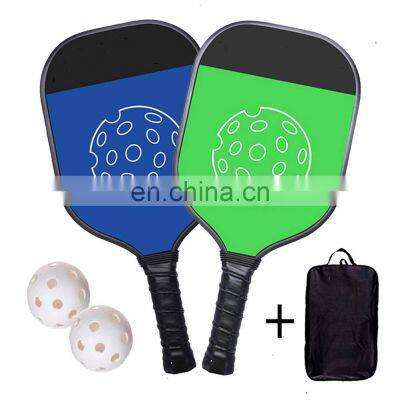 Set of 2  Thin Core Edgeless Graphite Pickleball Paddle Pro
