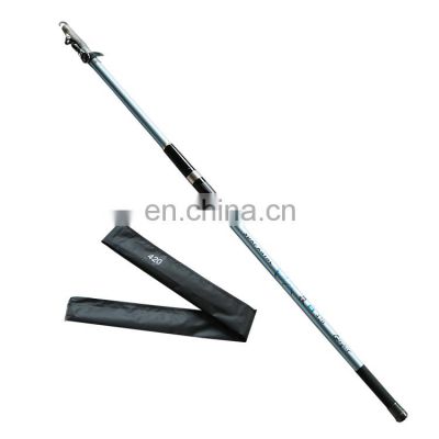 Very low prices 3.6m 3.9m 4.2m 4.5m  Portable Telescopic Carbon Super Hard long throlling Surf  casting rod sea boat fishing rod