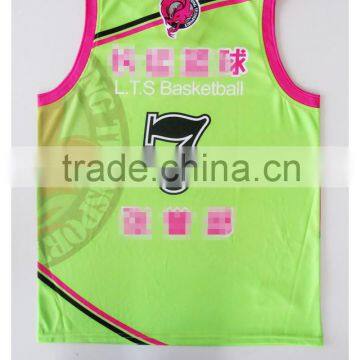 polyester mesh sublimation printing basketball jersey latest design best custom basketball jersey