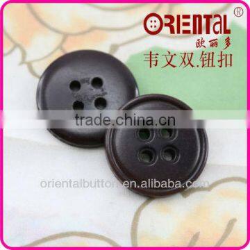 High Standard 4 Holes Natural Corozo Buttons photo-3