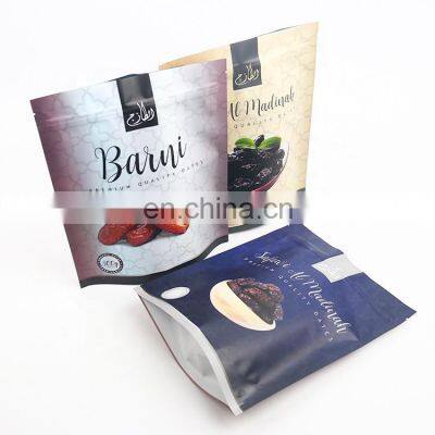 custom printed stand up doypack mylar packaging zipper bag