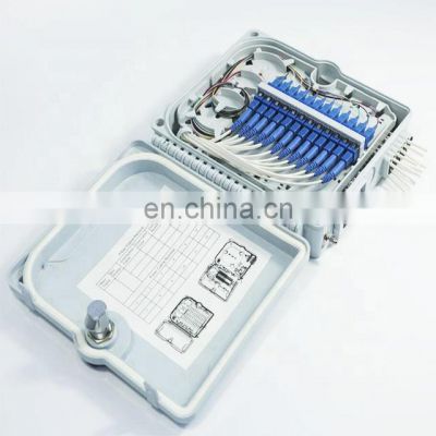 FDB equipment terminal box 4core 12core 24core 48core fiber optic distribution box fiber splitter box