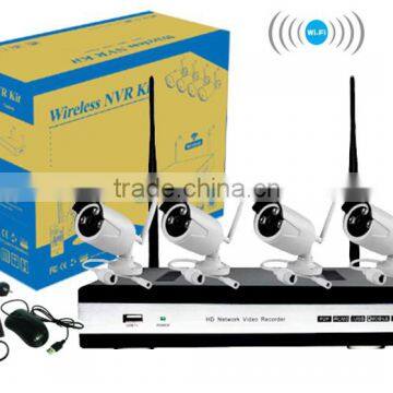 2016 Home Use Wireless WIFI NVR Kits 4 Pcs Hotselling Cheap IP 1.0MP 1.3MP 2.0MP Cameras photo-2