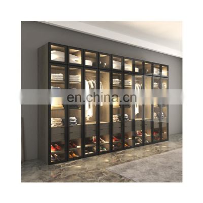 Australia Modern cloakroom High Quality Wardrobes With Led Light