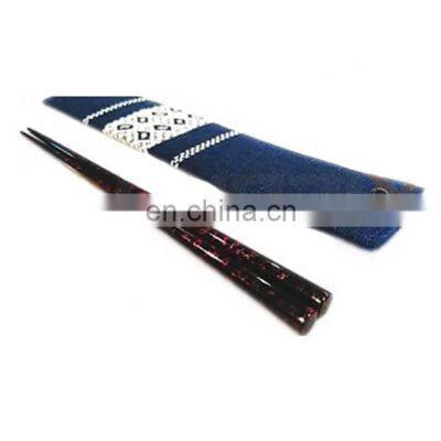 Hot Selling Long Attractive Fancy Bamboo Reusable Chopsticks With Cotton Bag
