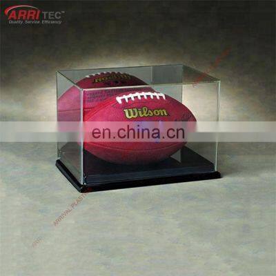 acrylic football display case stands