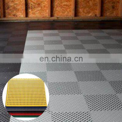 CH High Quality Popular Products Square Multifunctional Eco-Friendly Waterproof 40*40*1.2cm Garage Floor Tiles