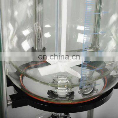 100 L 100L Chemical Explosion-proof Jacketed Glass Reactor for Lab Use photo-4