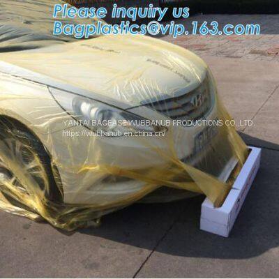 Masking Film for Whole Body Cover and Partial Painting, HDPE Disposable Car Accessories Electrostatic, Car Accessories photo-4